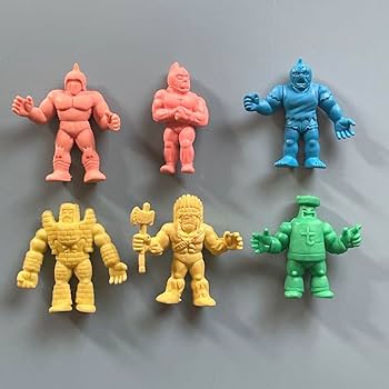 Amazon | 6点セット 当時モノ キン消し キン肉マン消しゴム